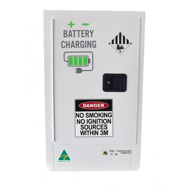 Spill Crew SCIRL8 - Spill Crew Lithium Battery Charging Cabinet - 8 Outlet